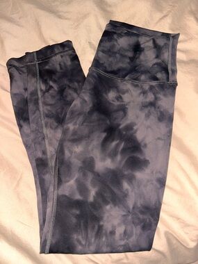 Lululemon Tie-Dye High-Waist Leggings - Slate/Smoke
